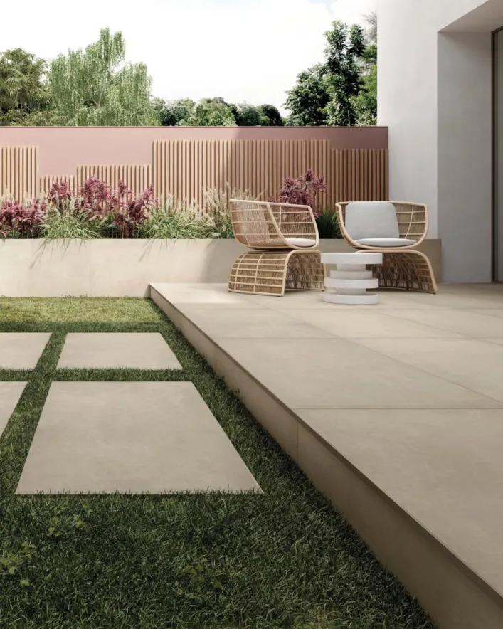 Tyles keramische buitentegels terrastegels beige