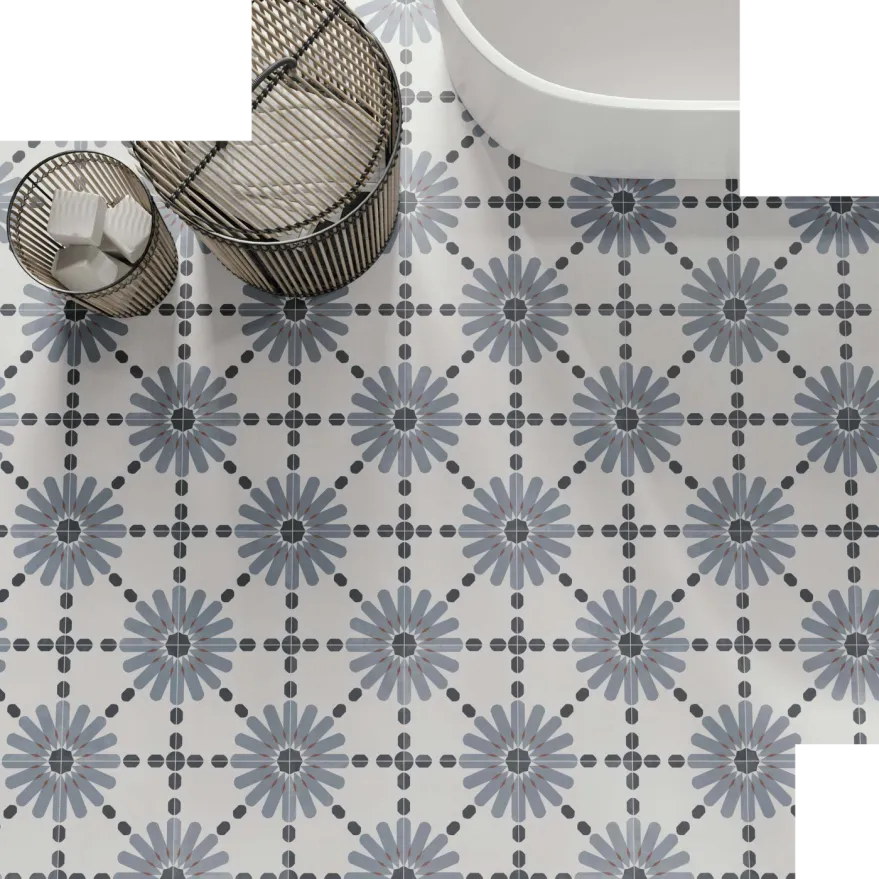 tyles keramische tegels met accent badkamer vloertegels patroon