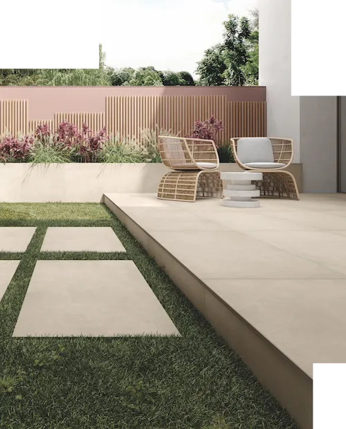 carrelage céramique sol terrasse jardin