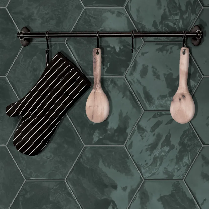 tyles keramische tegels met accent keuken wand